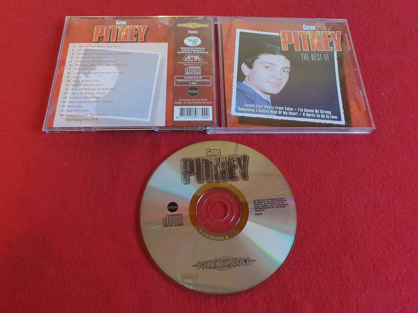 GENE PITNEY THE BEST OF till CD