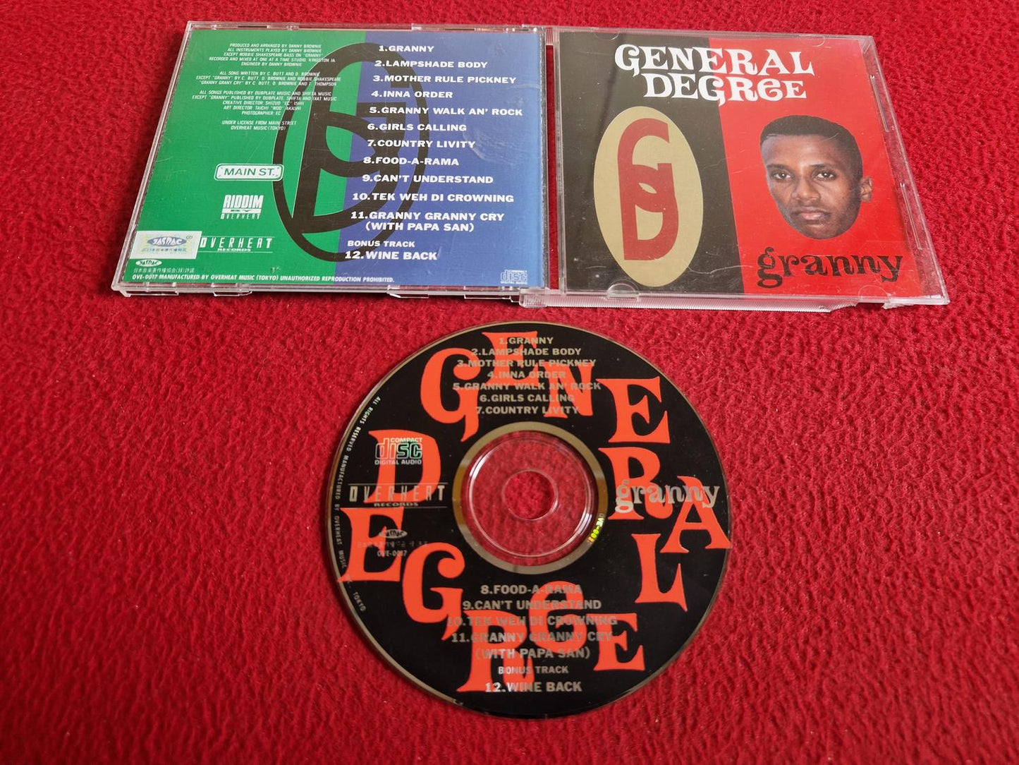 GENERAL DEGREE GRANNY CD
