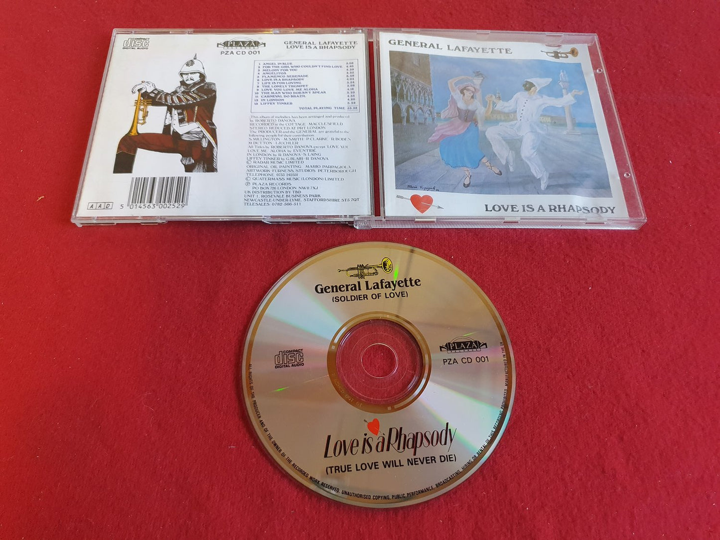 GENERAL LAFAYETTE LOVE IS A RHAPSODY till CD