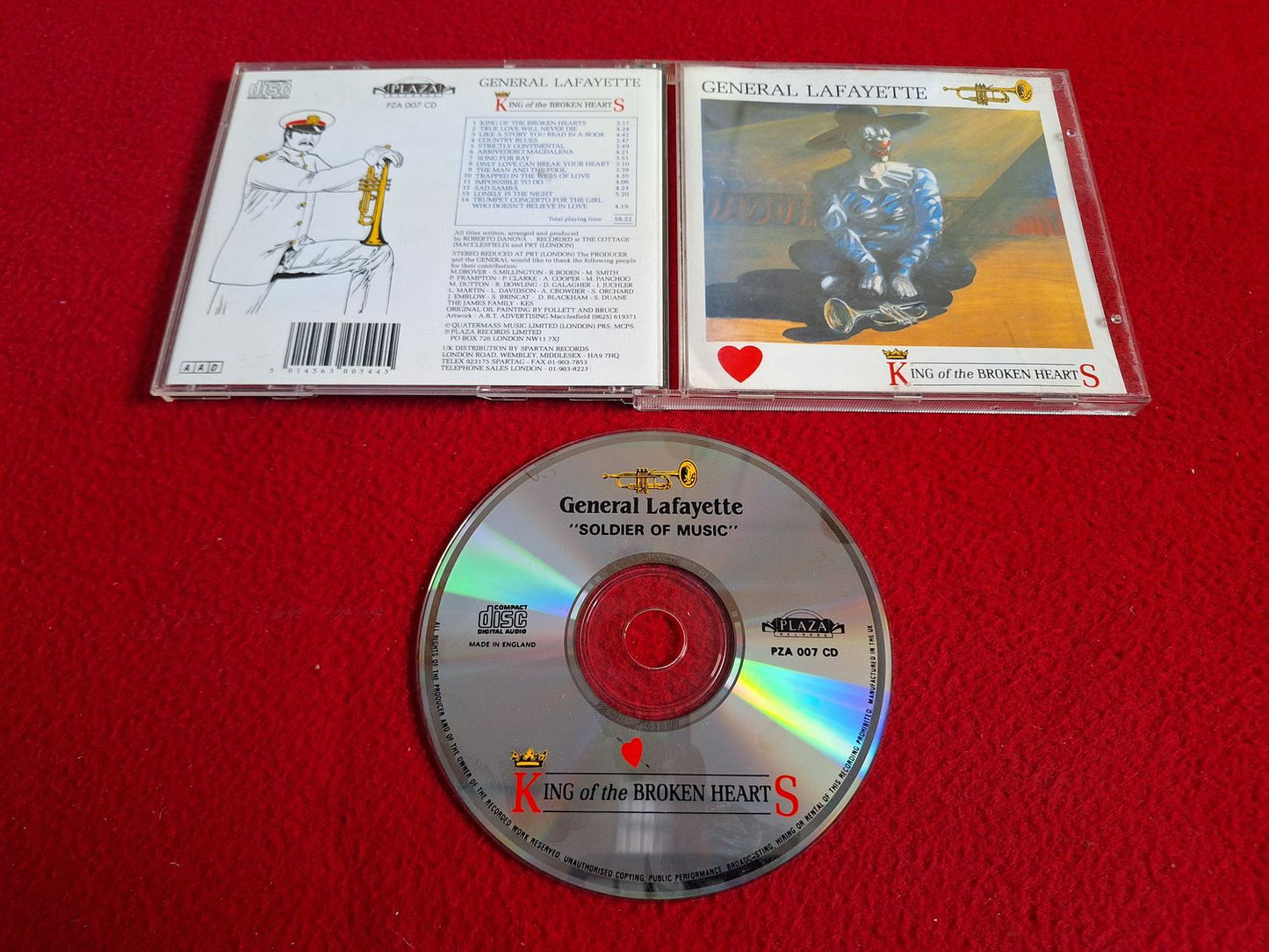 GENERAL LAFAYETTE SOLDIER OF MUSIC CD