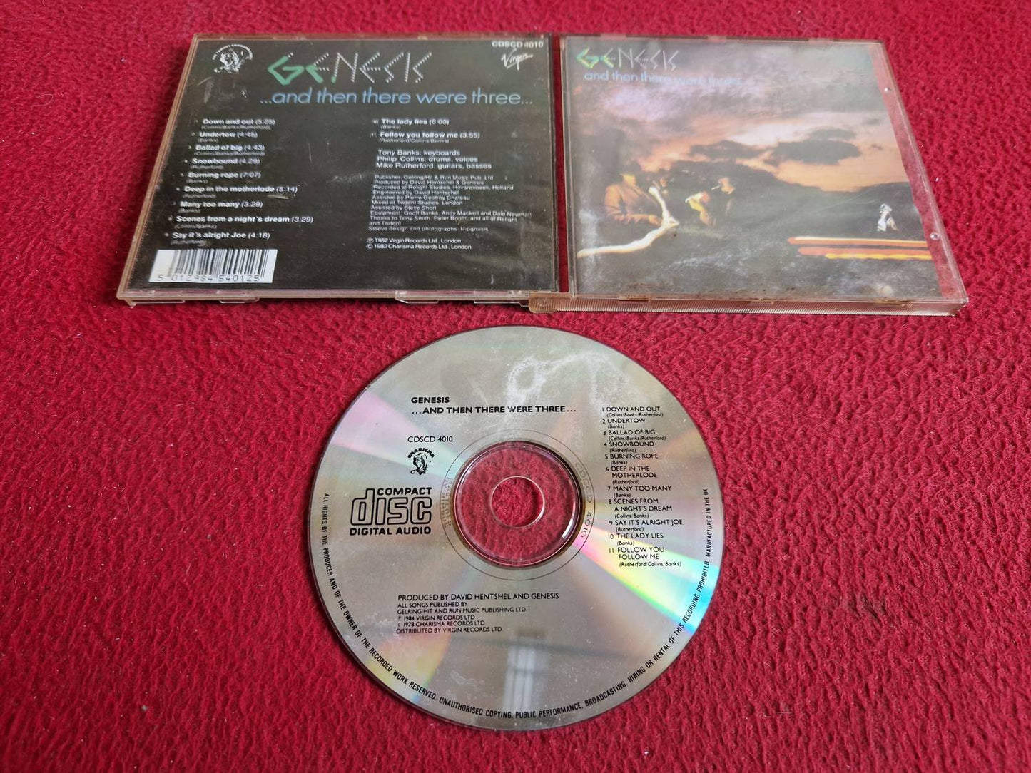 GENESIS ...AND THEN THERE WERE THREE... CD
