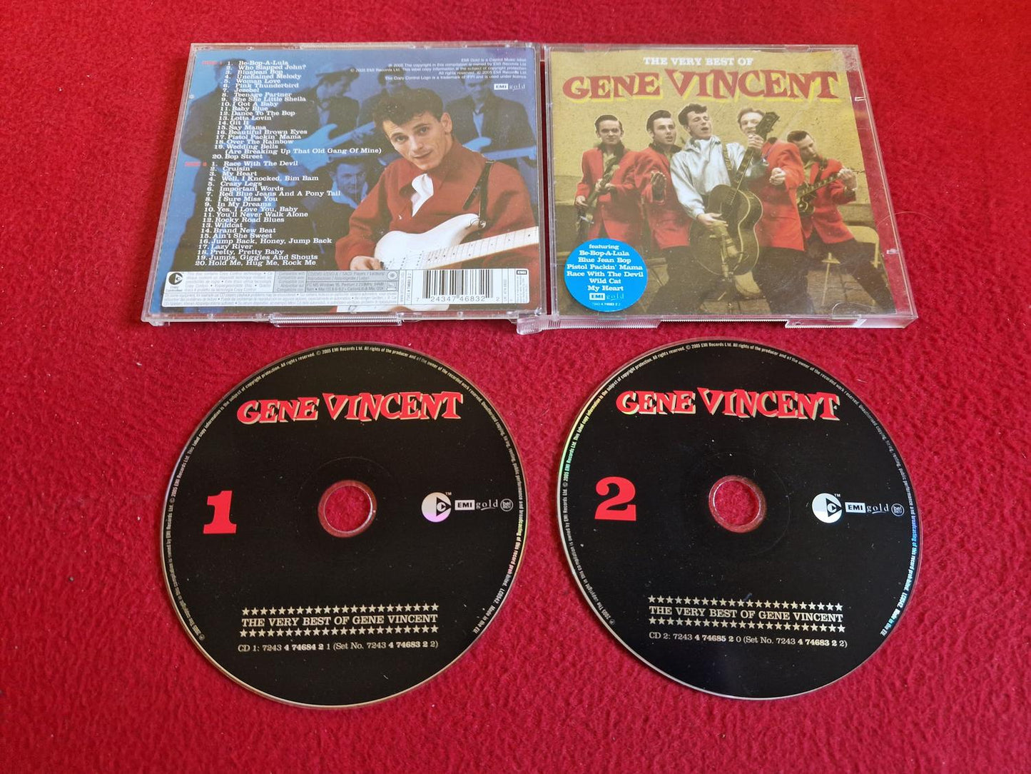 GENE VINCENT THE VERY BEST OF CD