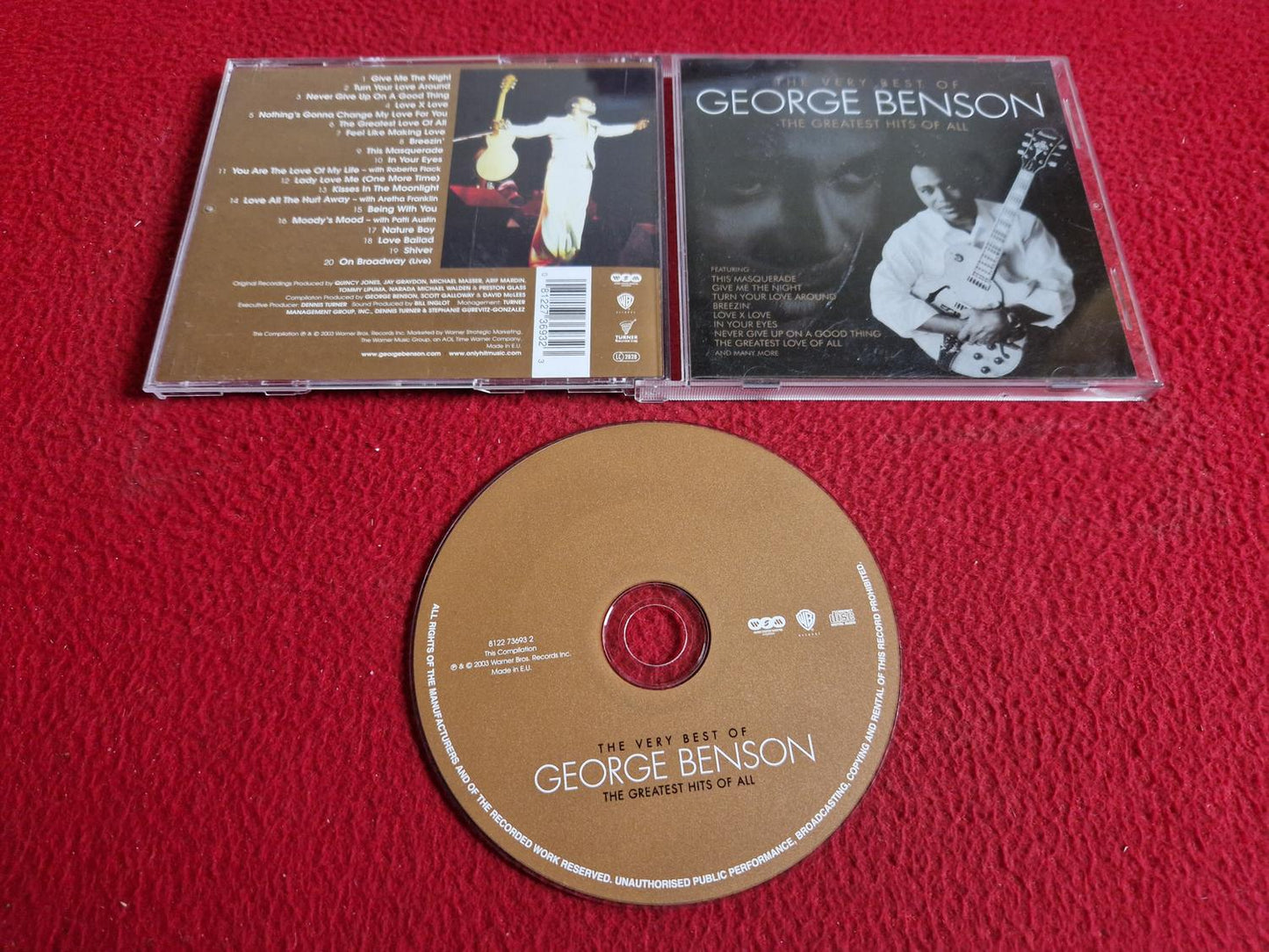 GEORGE BENSON THE GREATEST HITS OF ALL THE VERY BEST OF CD