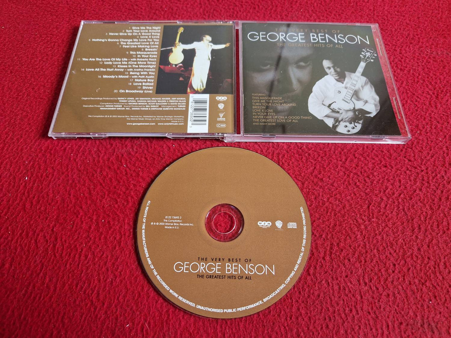 GEORGE BENSON THE GREATEST HITS OF ALL THE VERY BEST OF CD