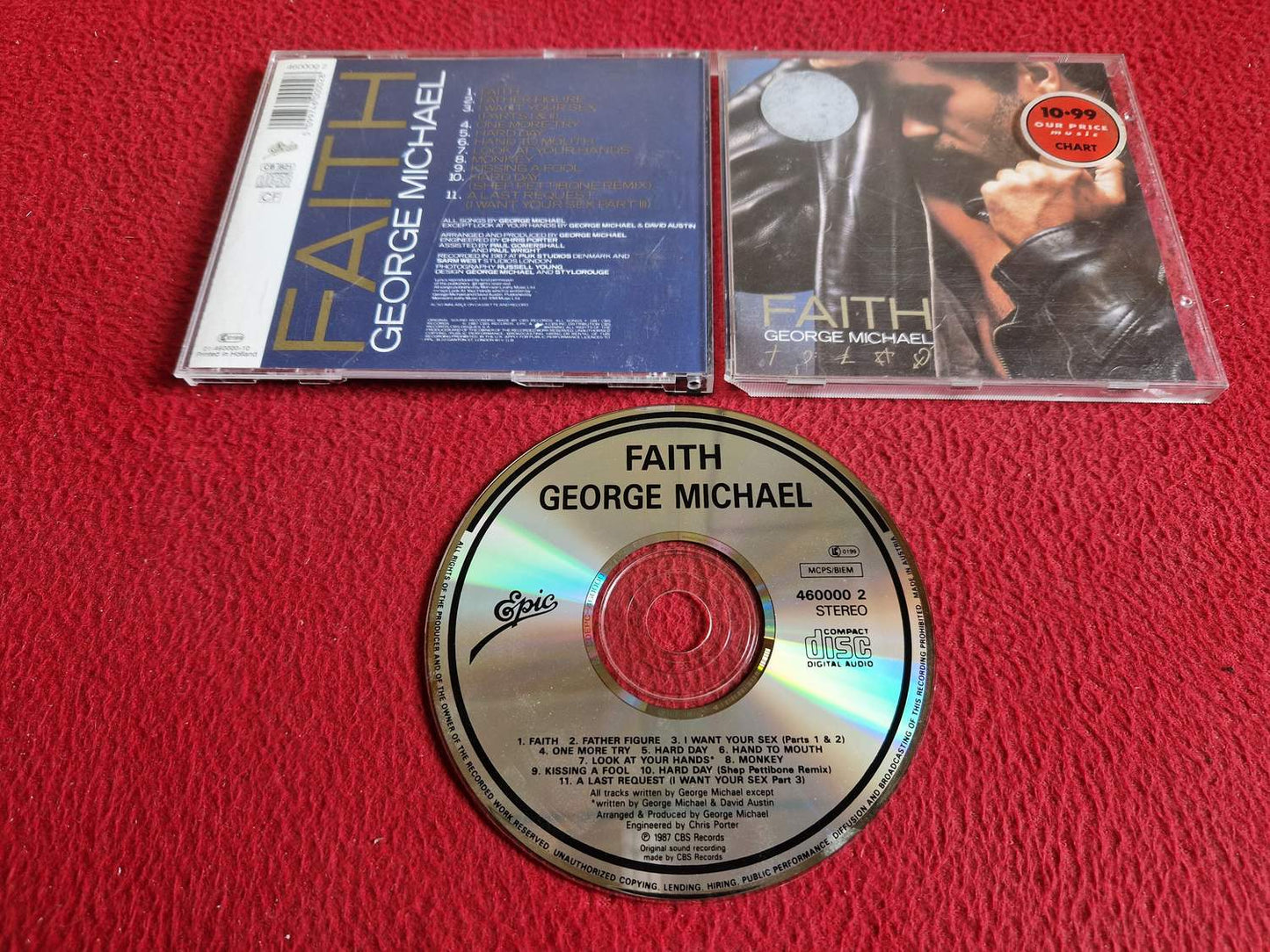 GEORGE MICHAEL FAITH CD