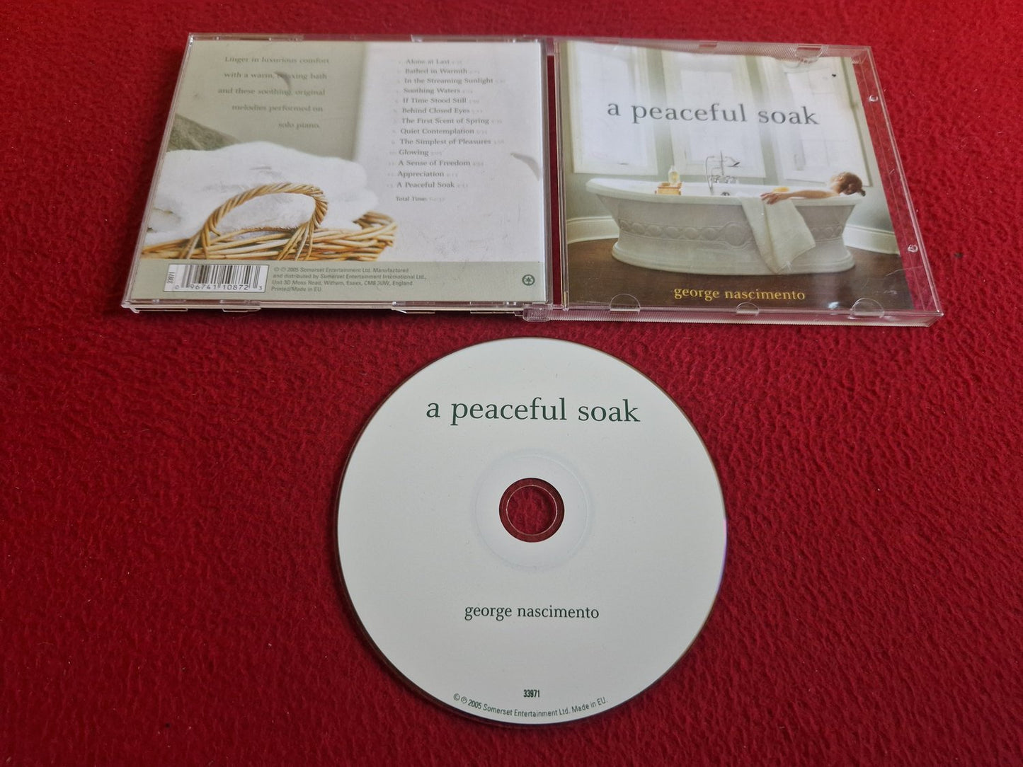 GEORGE NASCIMENTO A PEACEFUL SOAK CD