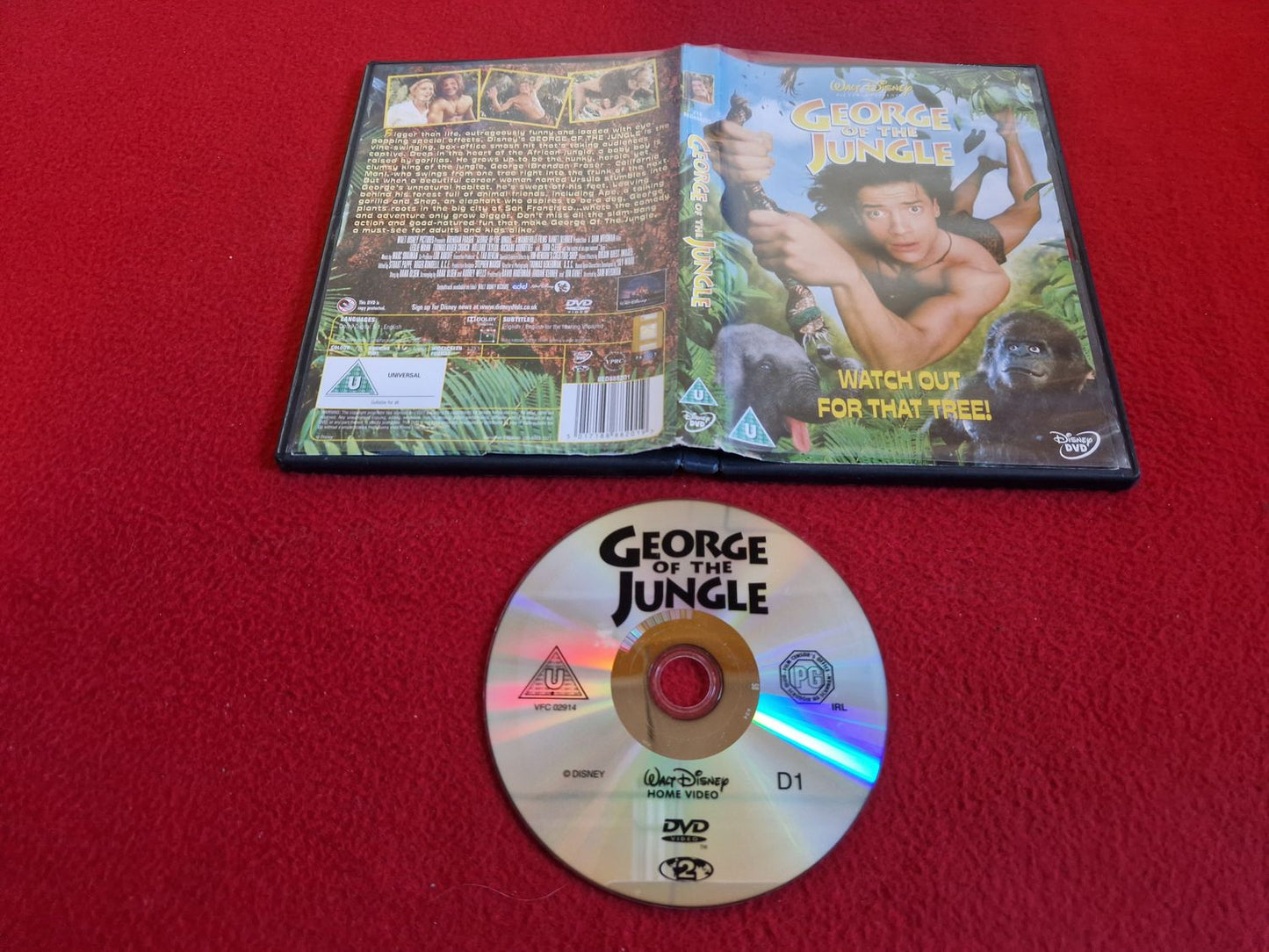 GEORGE OF THE JUNGLE DVD