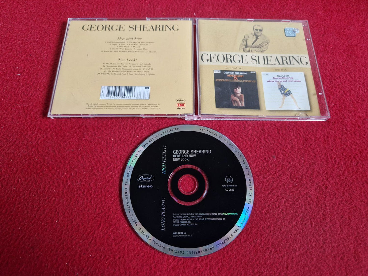 GEORGE SHEARING HERE AND NOW NEW LOOK! CD