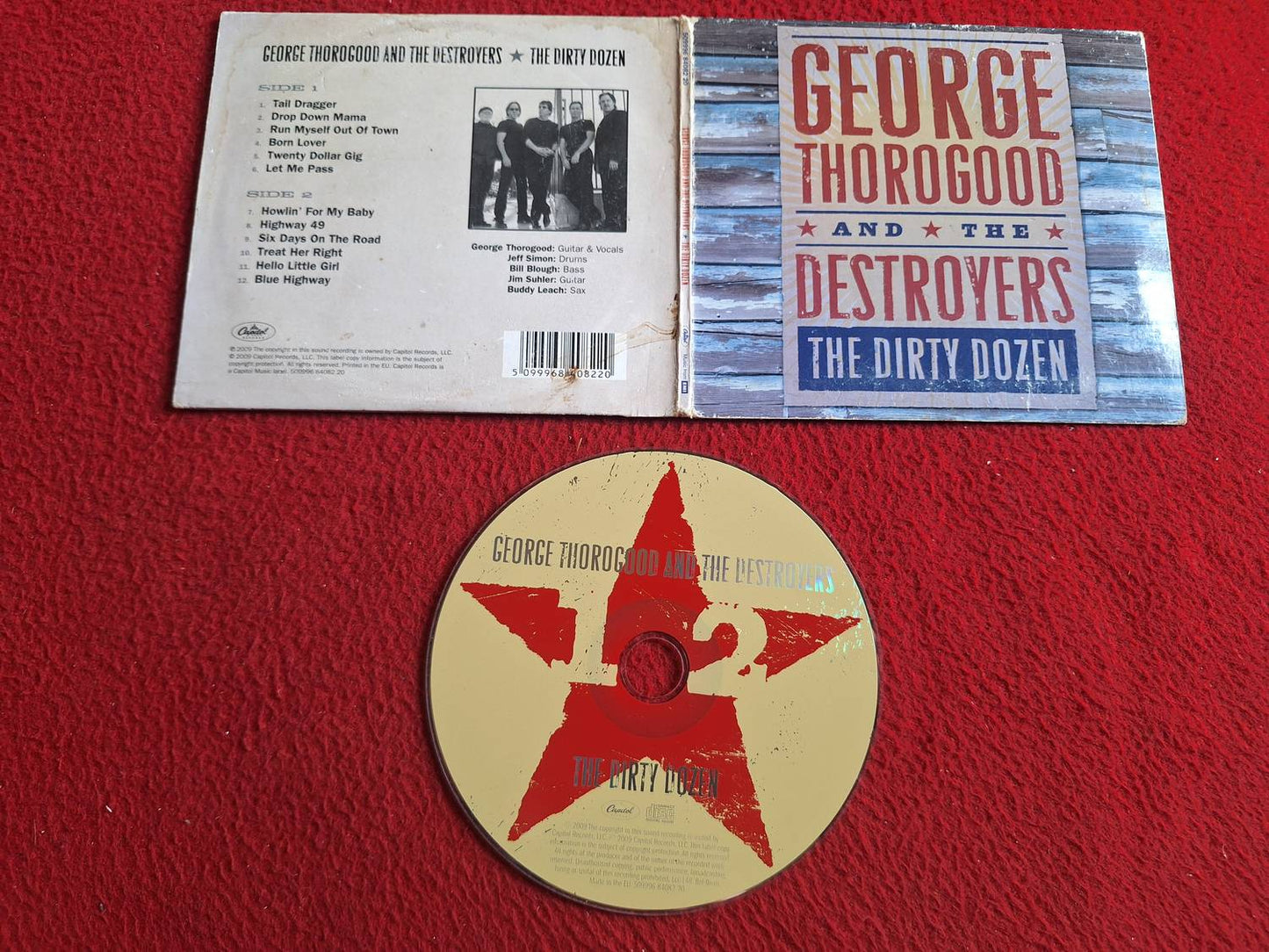 GEORGE THOROGOOD AND THE DESTROYERS THE DIRTY DOZEN CD