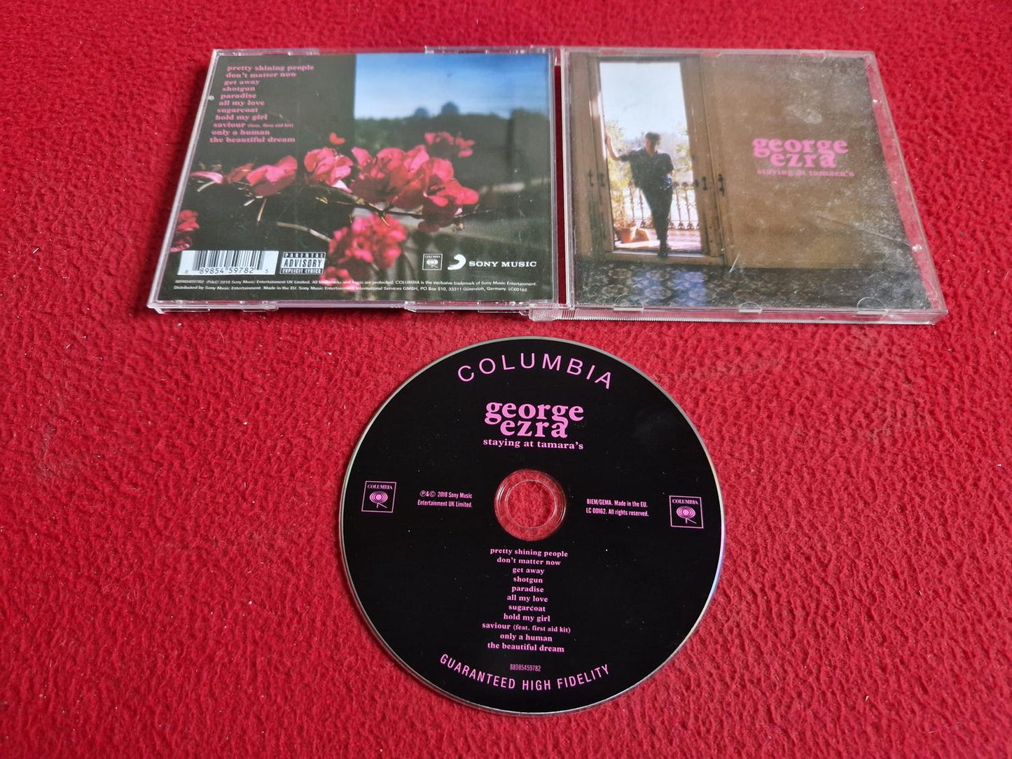 GEORGIA EZRA STAYING AT TAMARA'S CD