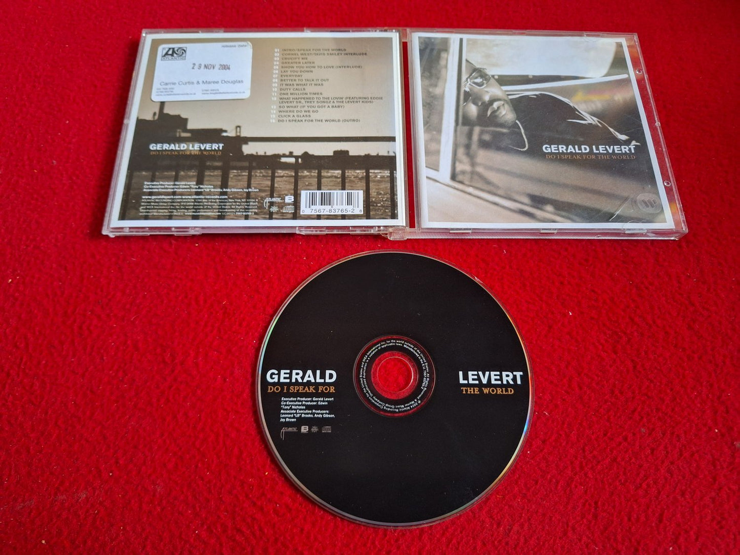 GERALD LEVERT DO I SPEAK FOR THE WORLD CD