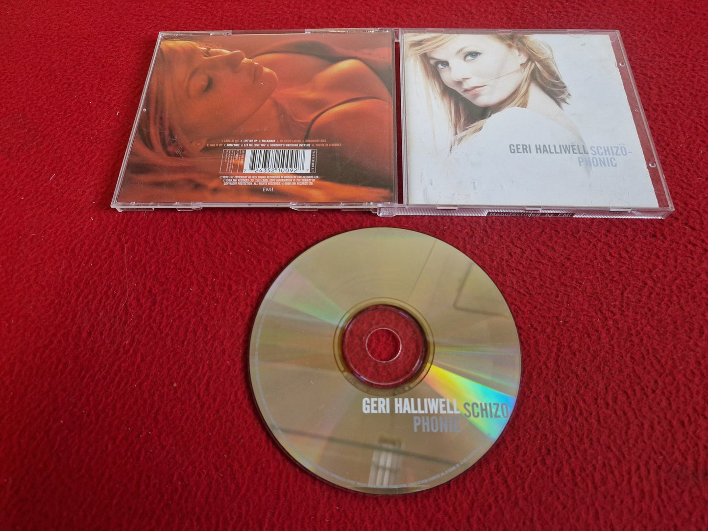 GERI HALLIWELL SCHIZOPHONIC CD