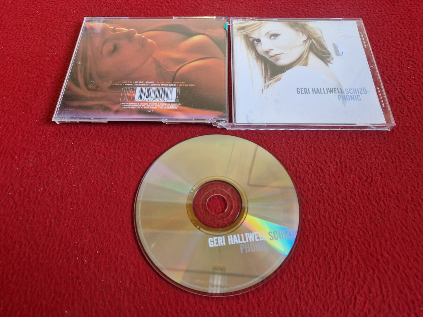 GERI HALLIWELL SCHIZOPHONIC CD