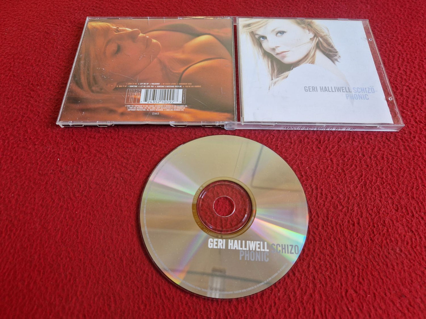 GERI HALLIWELL SCHIZOPHONIC CD