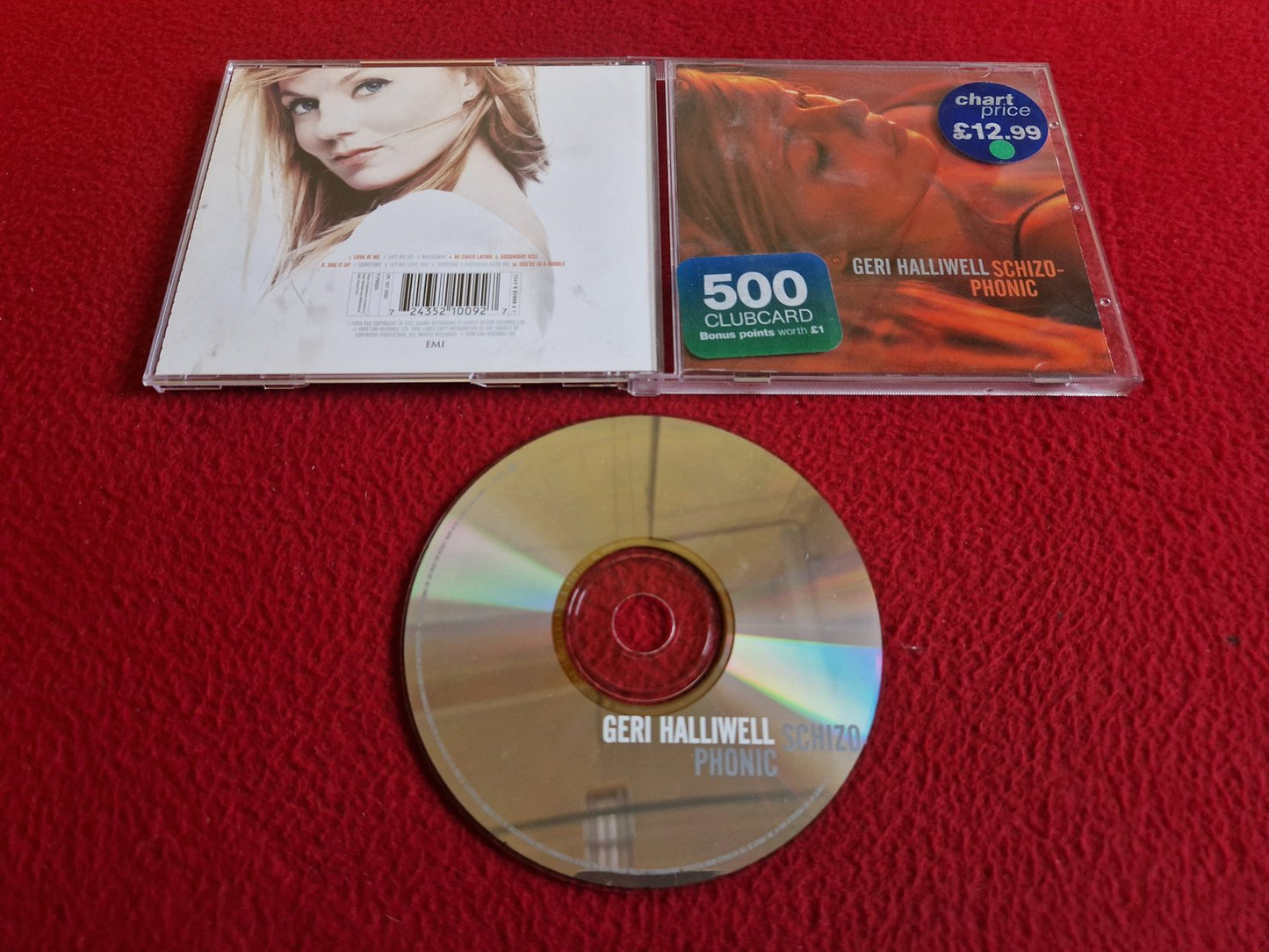 GERI HALLIWELL SCHIZOPHONIC CD