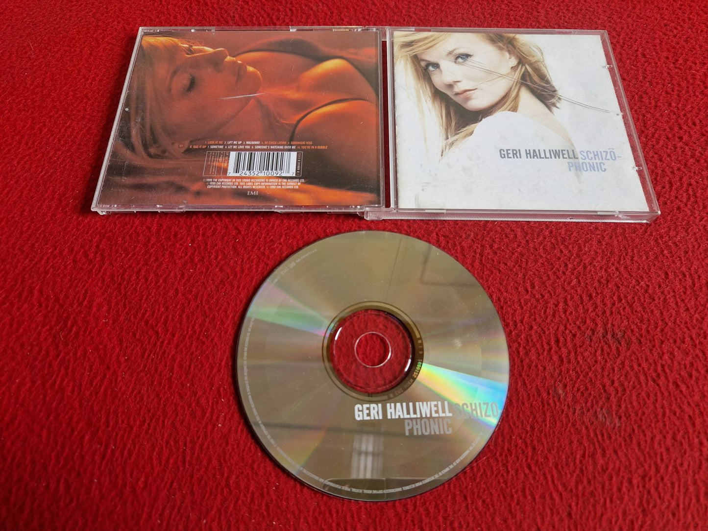 GERI HALLIWELL SCHIZOPHONIC CD