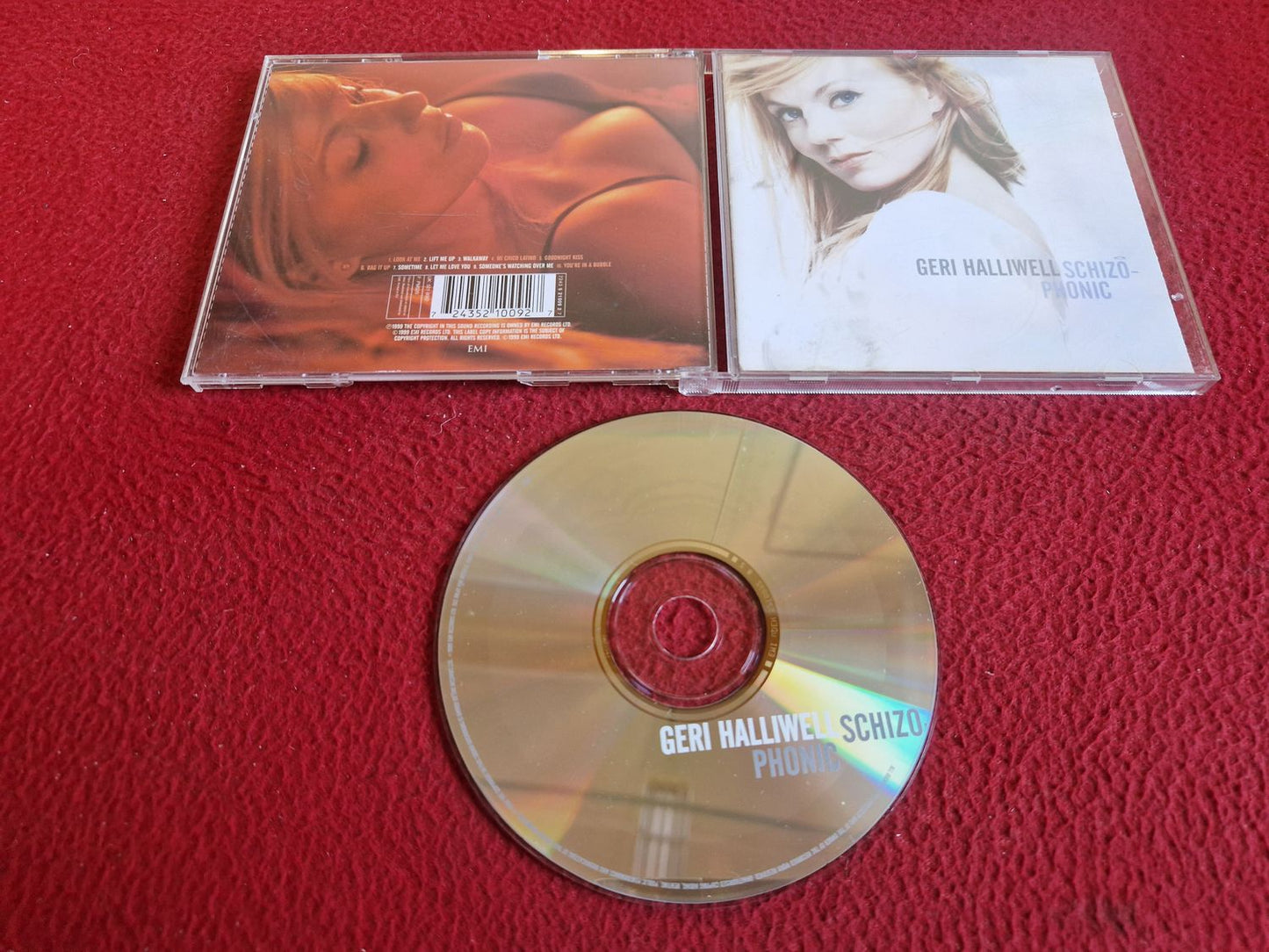 GERI HALLIWELL SCHIZOPHONIC CD