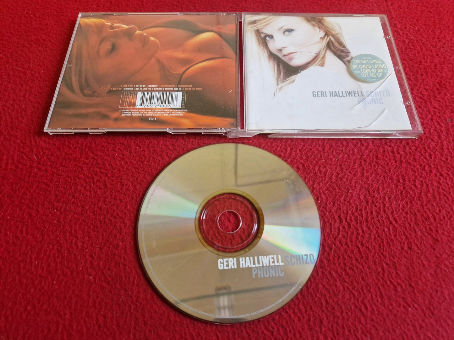 GERI HALLIWELL SCHIZOPHONIC CD