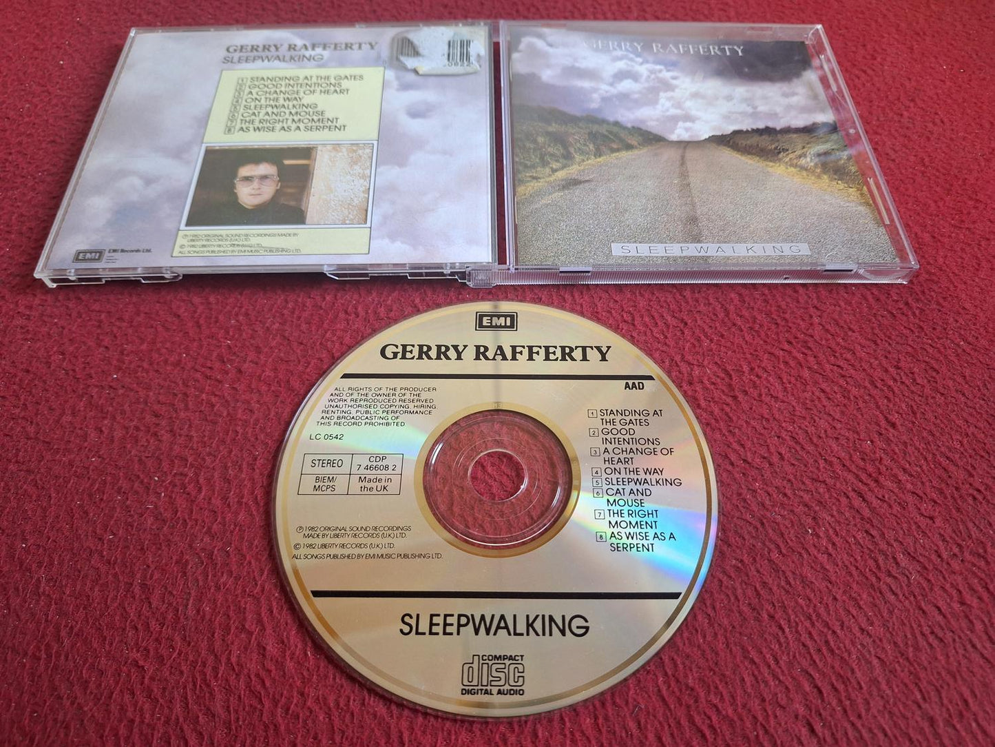 GERRY RAFFERTY SLEEPWALKING CD