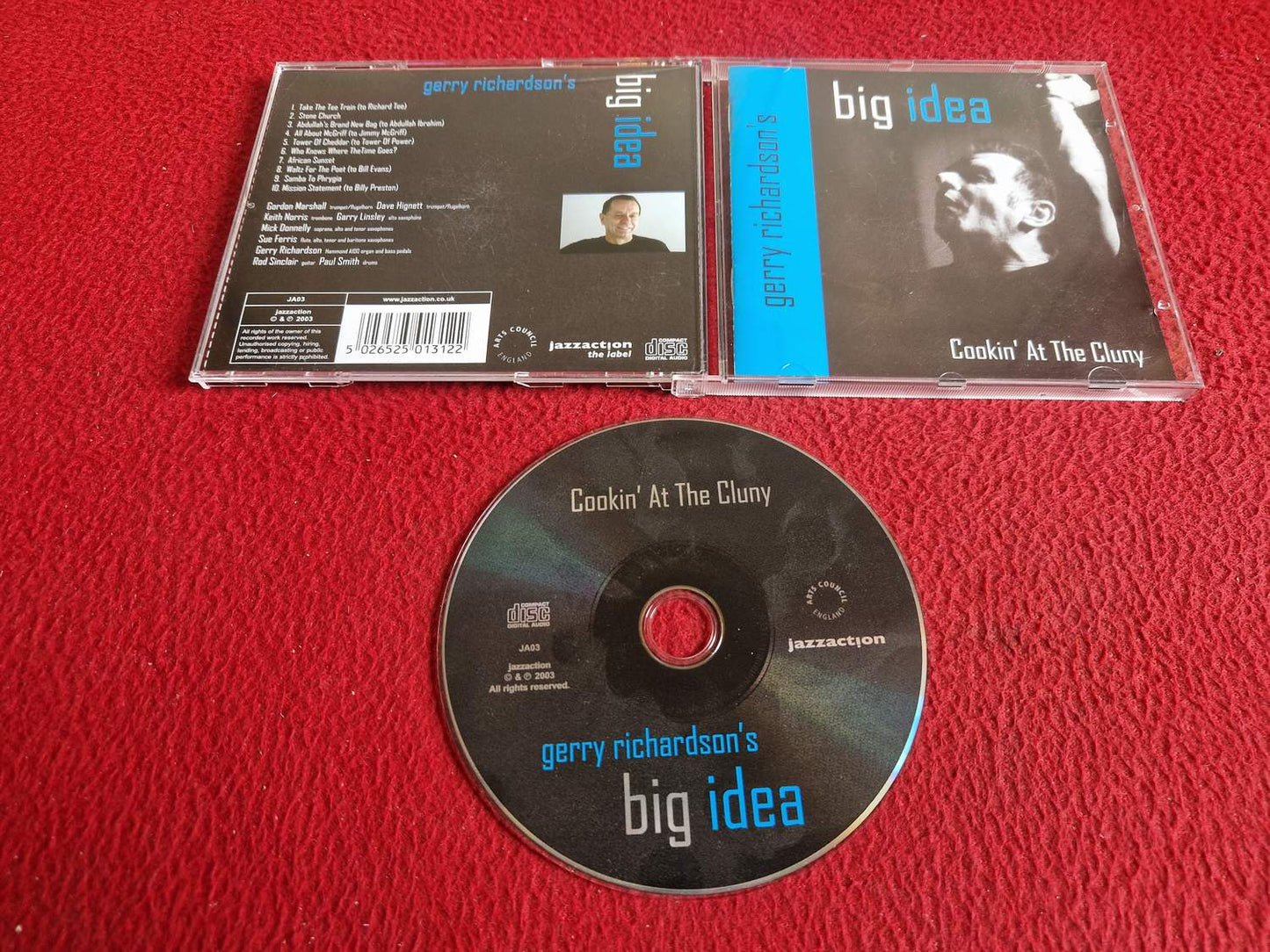 GERRY RICHARDSON BIG IDEA COOKIN' AT THE CLUNY CD