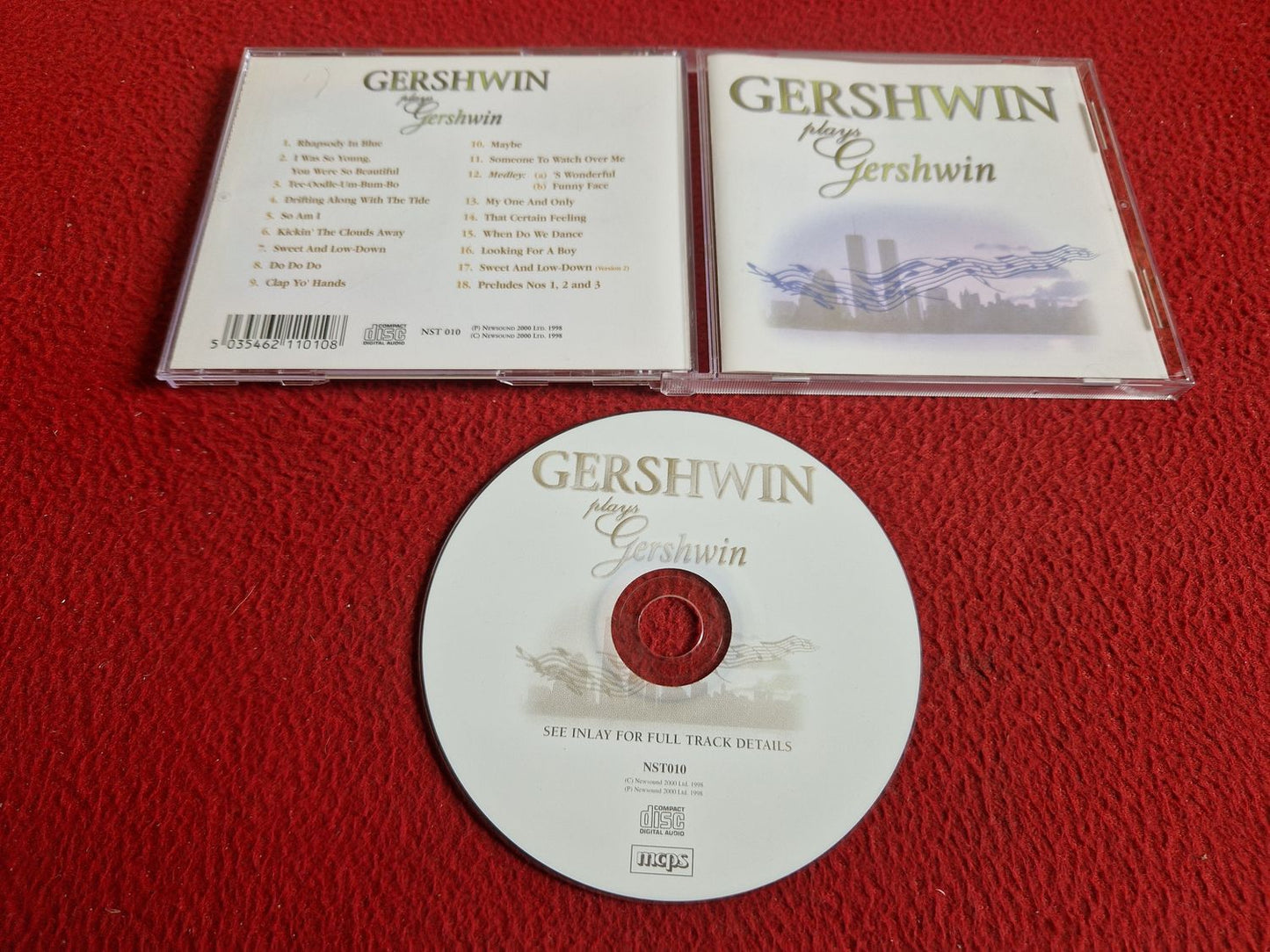 GERSHWIN PLAYS GERSHWIN CD