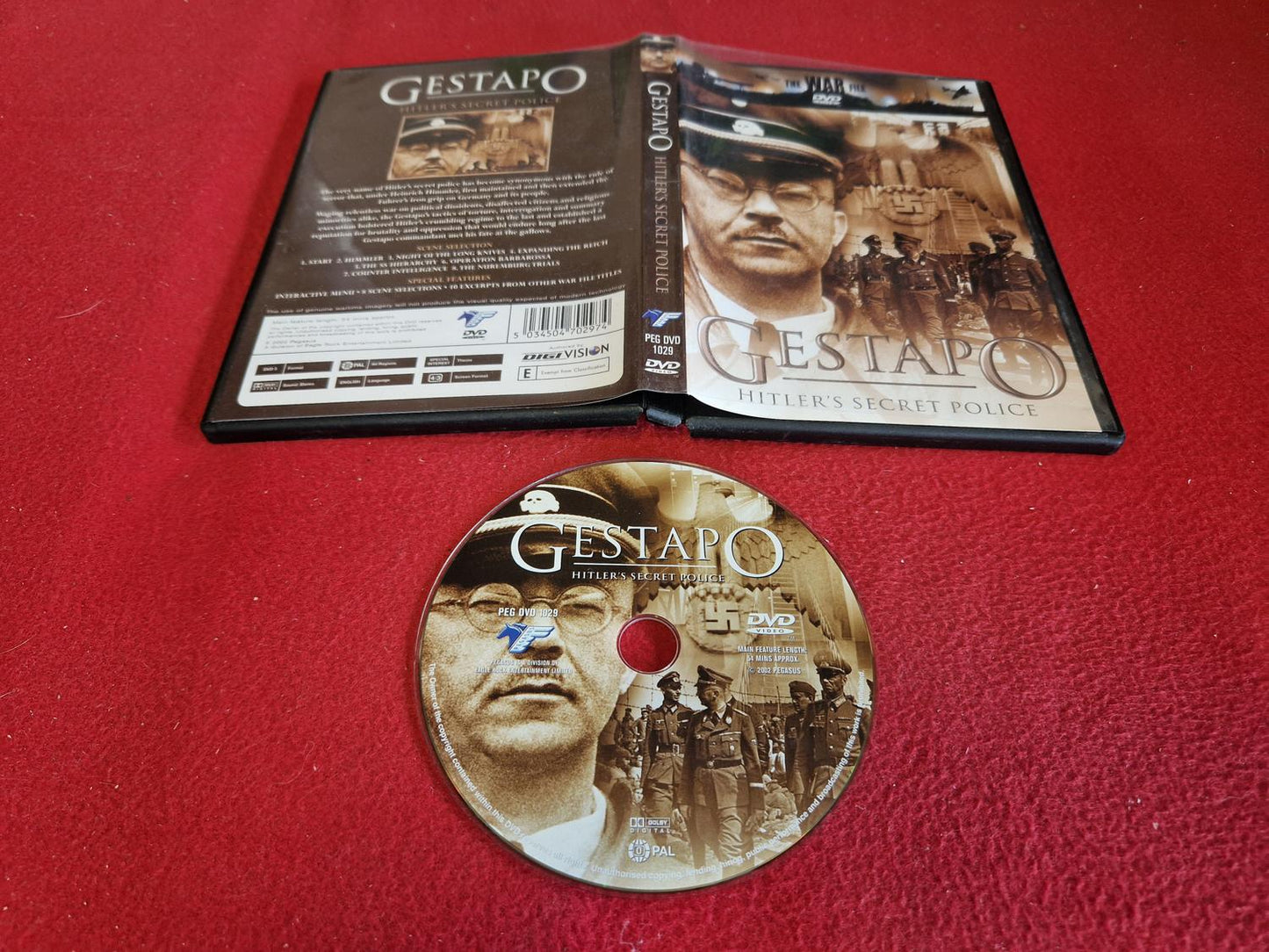 GESTAPO HITLER'S SECRET POLICE till DVD