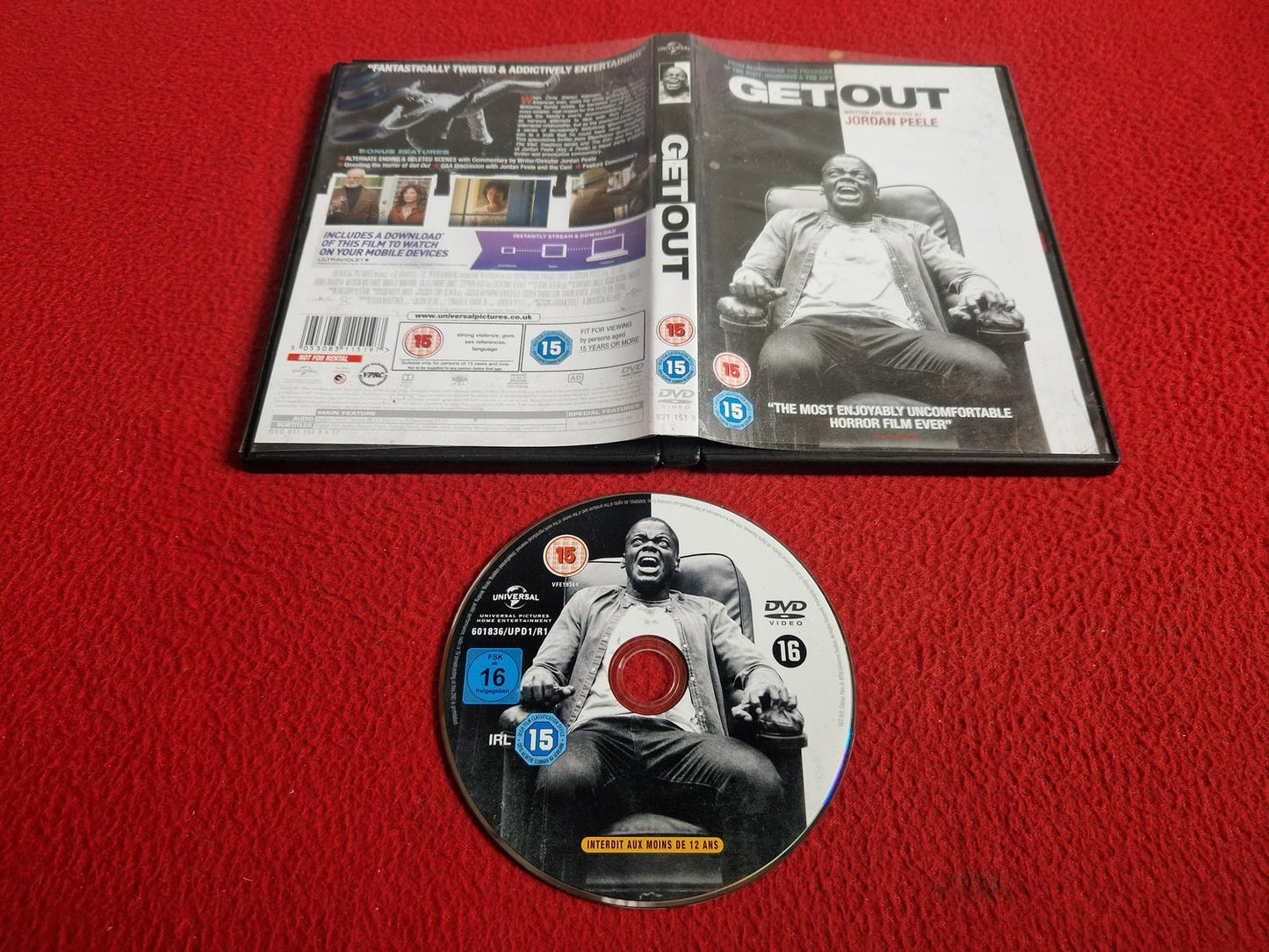 GET OUT DVD