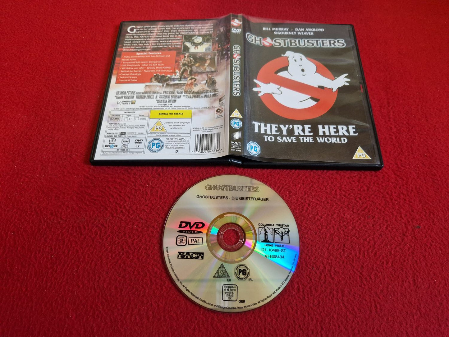 GHOSTBUSTERS DVD