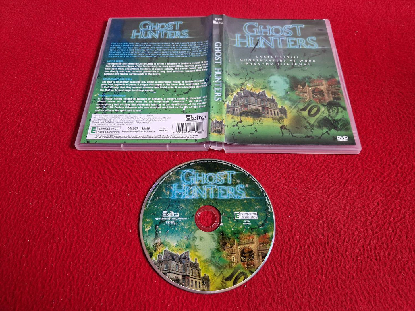 GHOST HUNTERS CASTLE LESLIE / GHOST HUNTERS AT WORK / PHANTOM FISHERMAN DVD