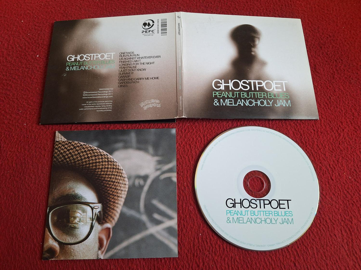 GHOSTPOET PEANUT BUTTER BLUES & MELANCHOLY JAM CD