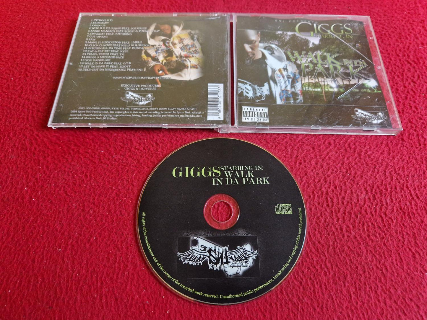 GIGGS WALK IN DA PARK CD