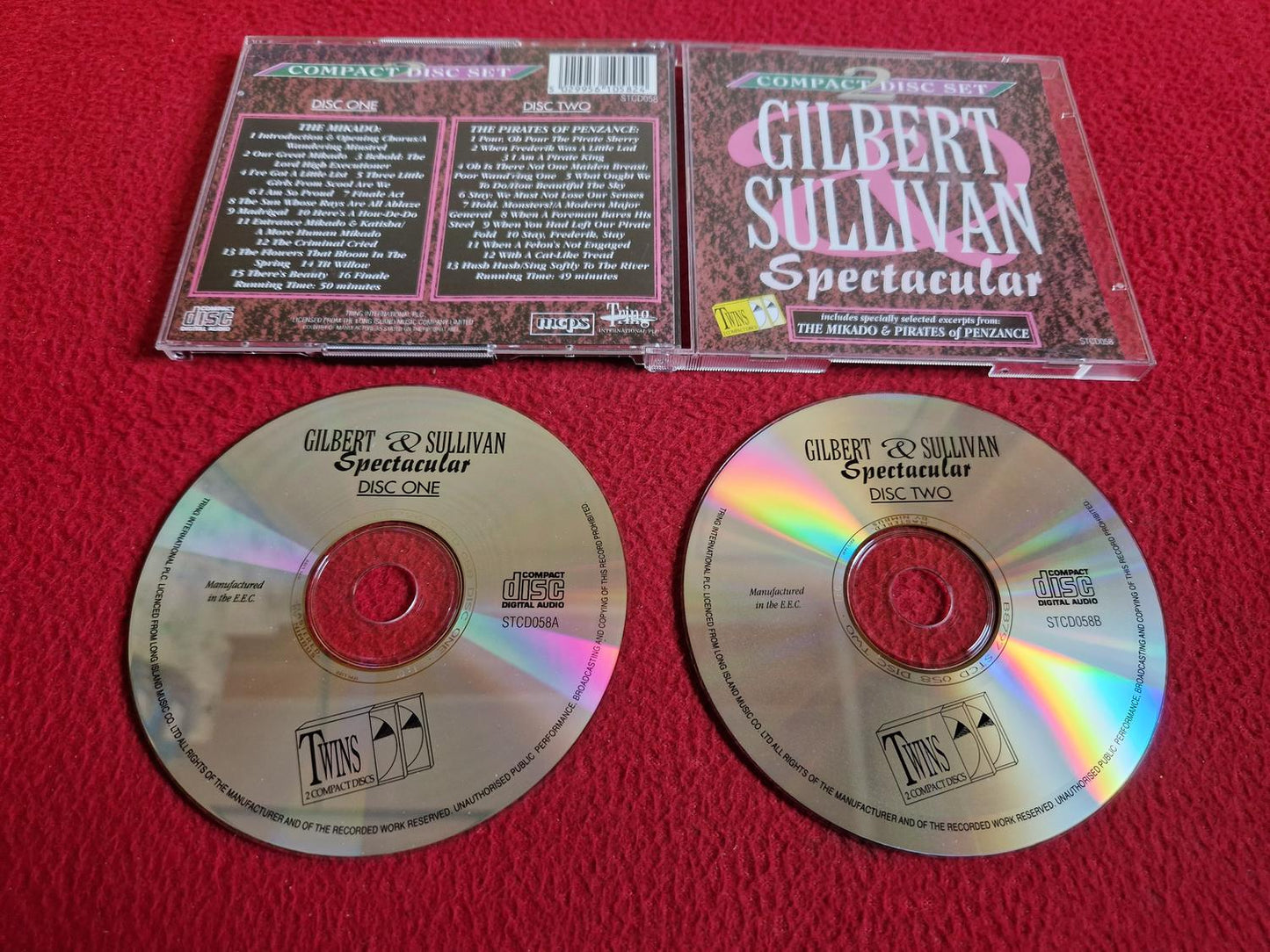 GILBERT SULLIVAN SPECTACULAR CD