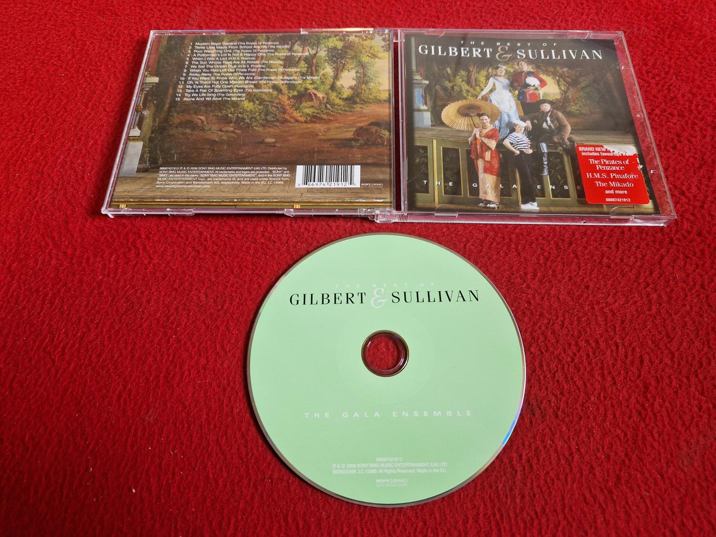 GILBERT & SULLIVAN THE BEST OF CD