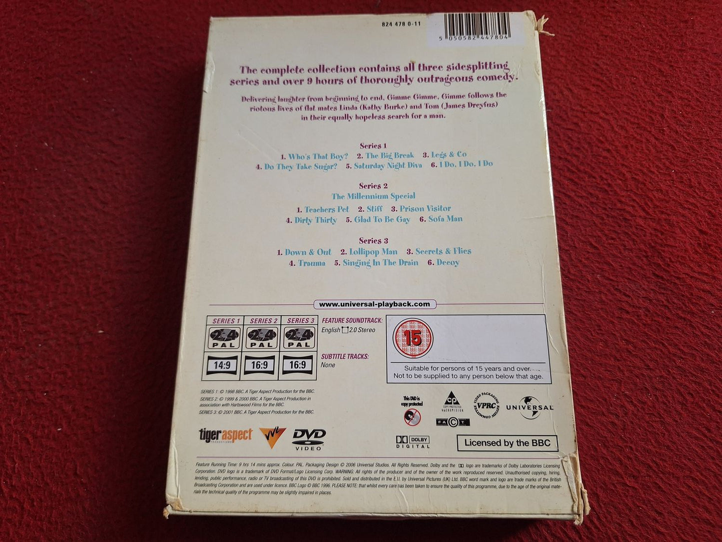 GIMME GIMME GIMME THE COMPLETE COLLECTION BOX DVD
