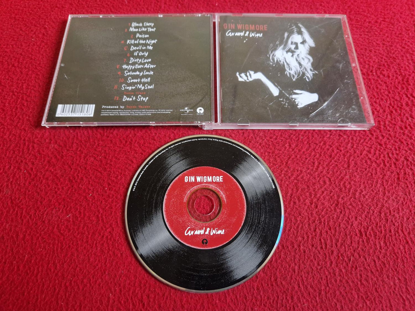 GIN WIGMORE GRAVEL & WINE CD