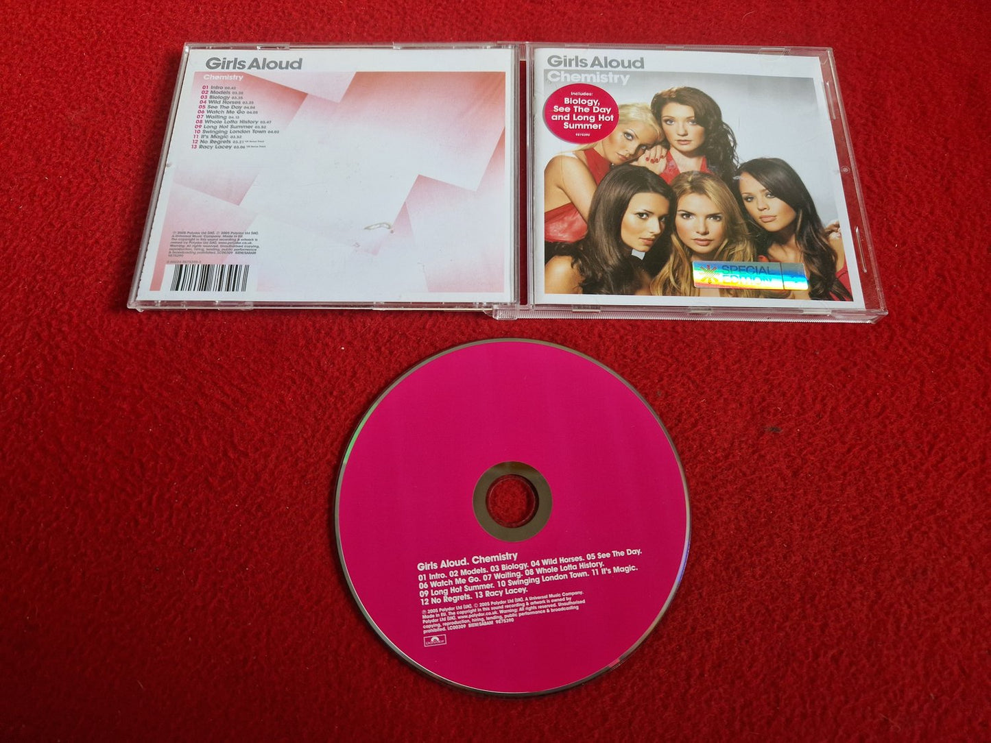 GIRLS ALOUD CHEMISTRY CD