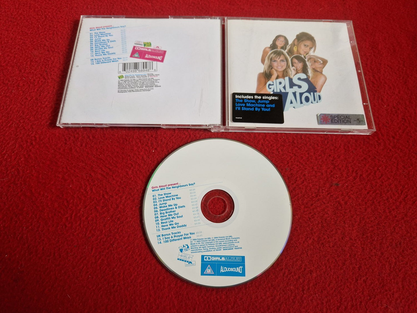 GIRLS ALOUD WHAT WILL THE NEIGHBOURS SAY? CD