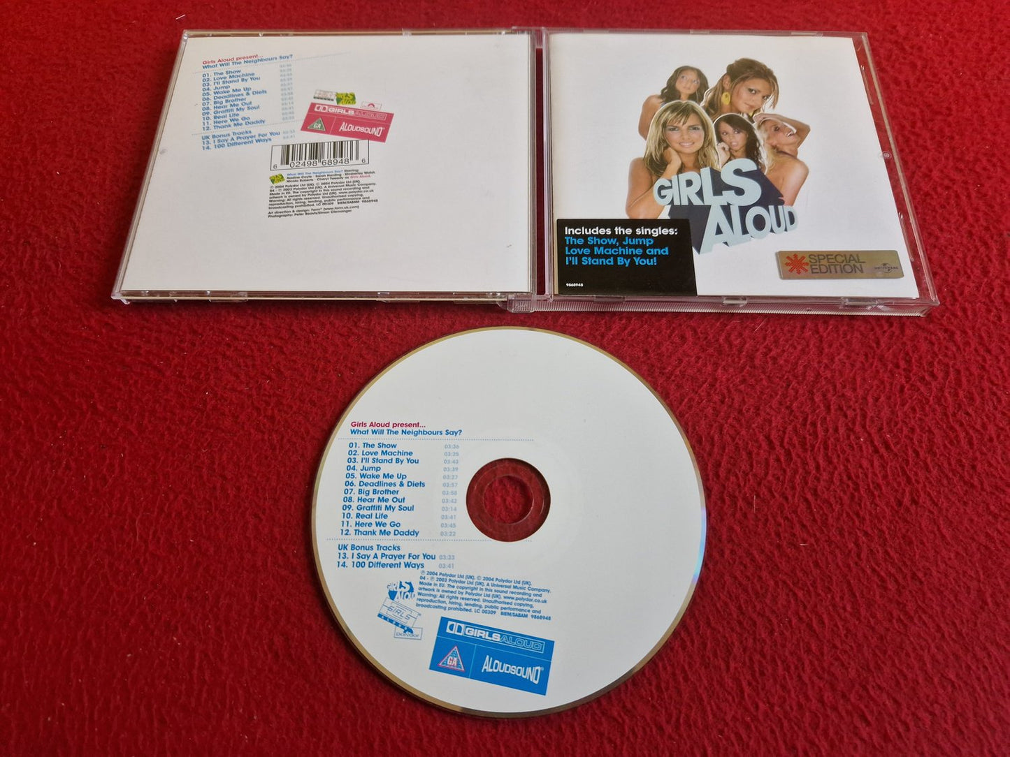 GIRLS ALOUD WHAT WILL THE NEIGHBOURS SAY? CD
