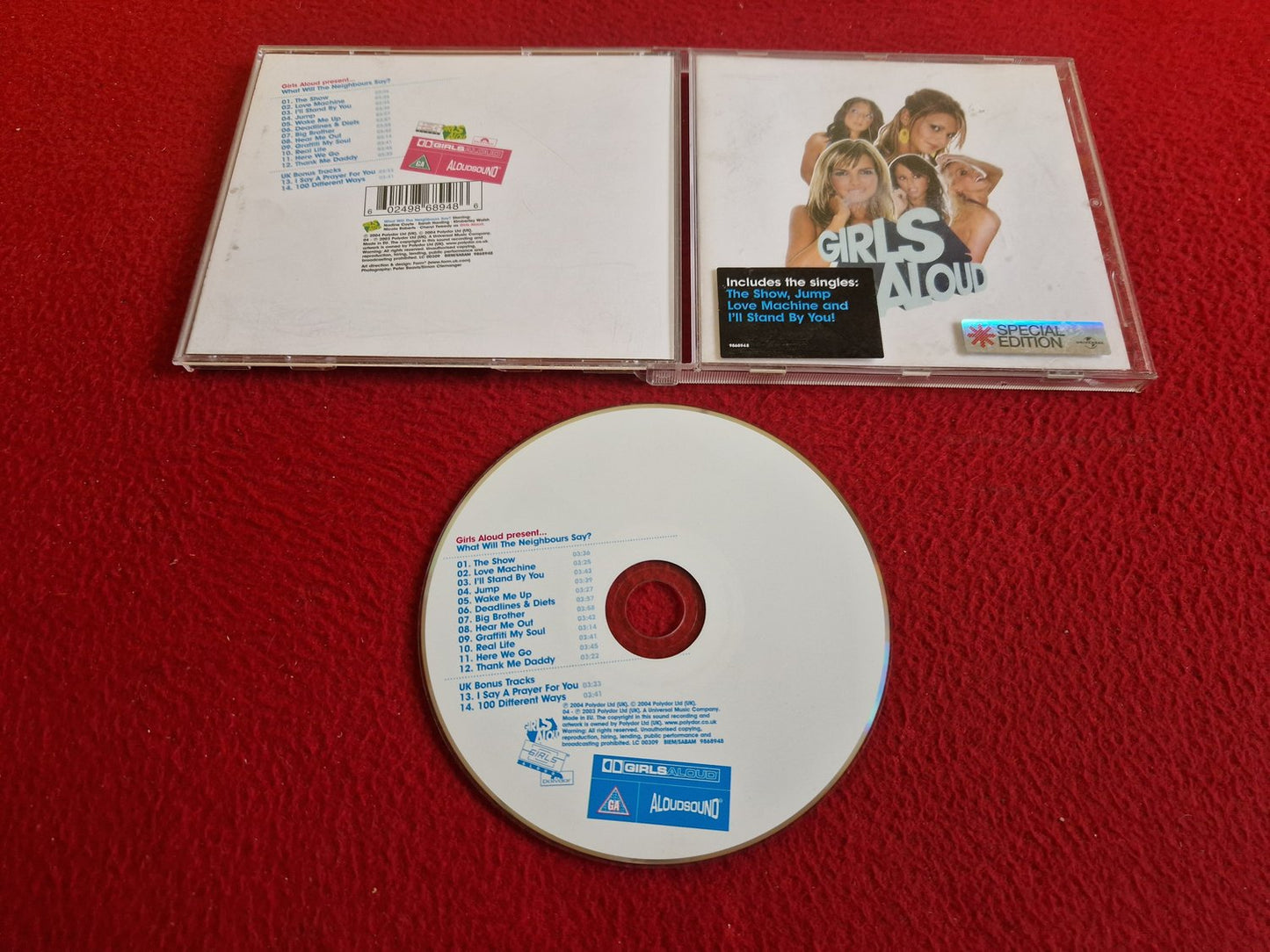 GIRLS ALOUD WHAT WILL THE NEIGHBOURS SAY? SPECIAL EDITION CD