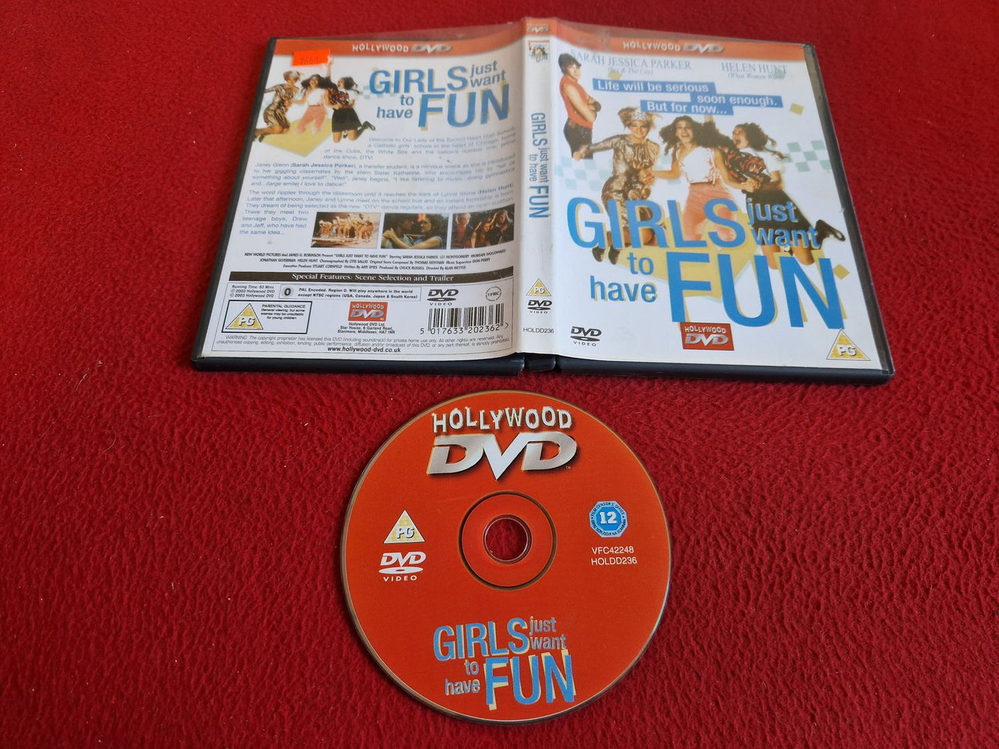 GIRLS JUST WANT TO HAVE FUN DVD