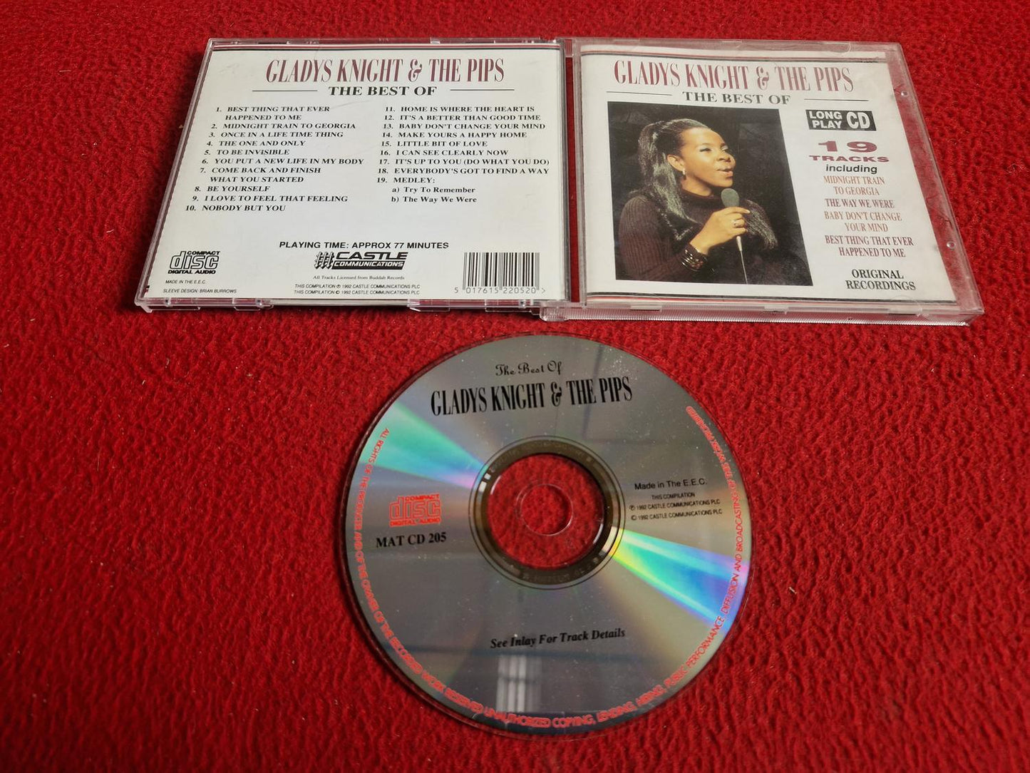 GLADYS KNIGHT & THE PIPS THE BEST OF CD