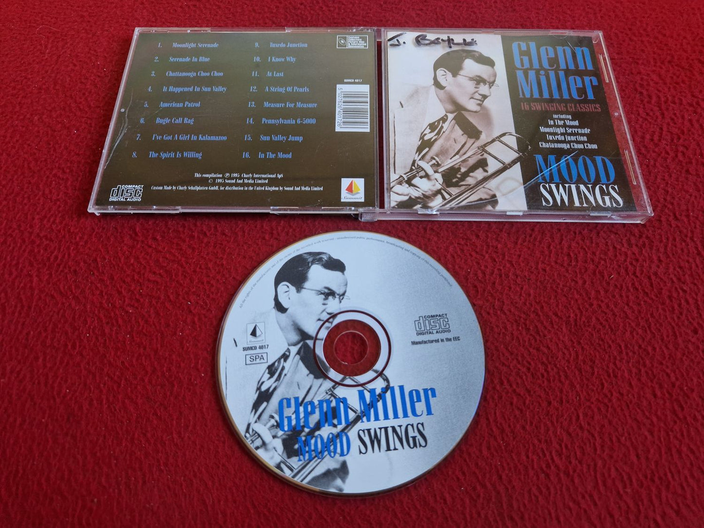GLENN MILLER 16 SWINGING CLASSICS MOOD SWINGS CD