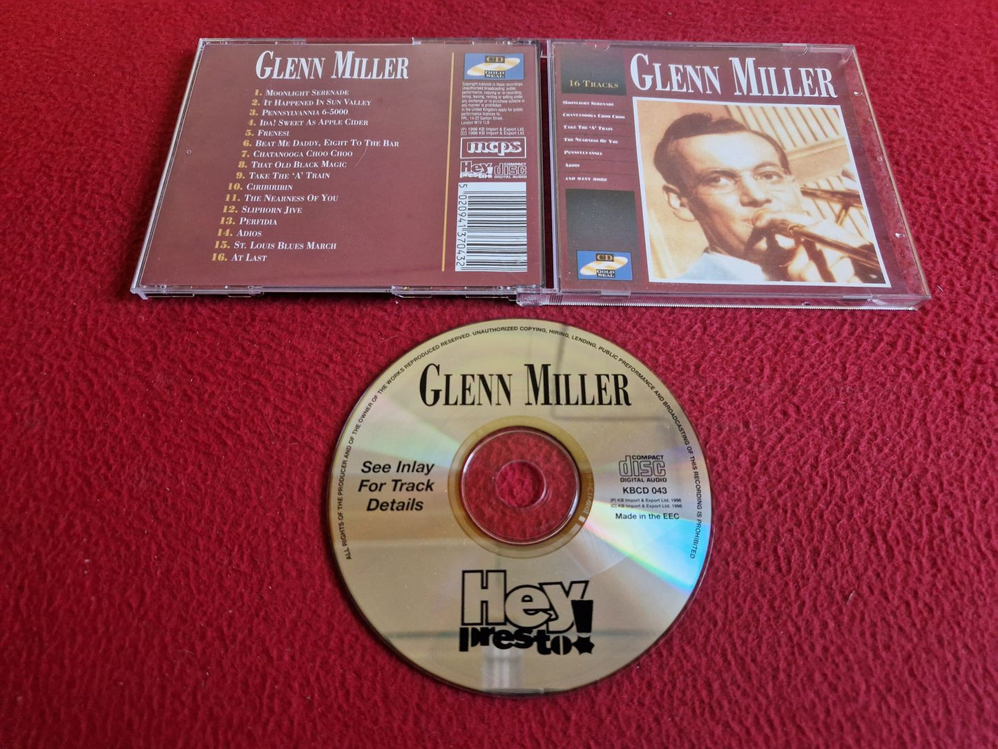 GLENN MILLER 16 TRACKS CD