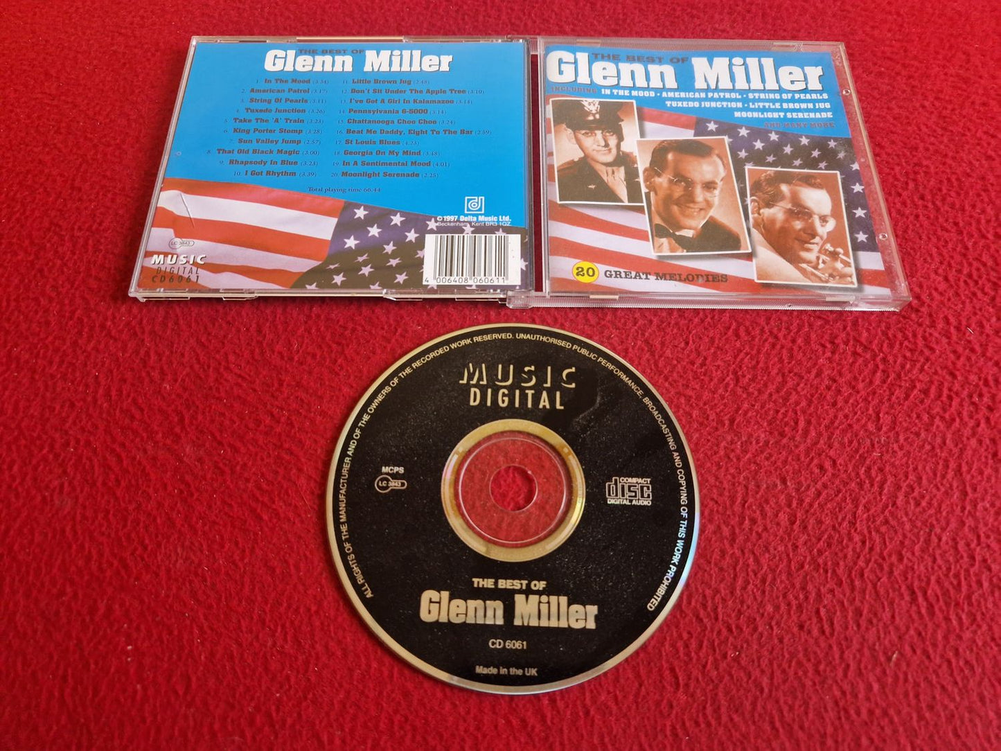 GLENN MILLER THE BEST OF GLENN MILLER CD
