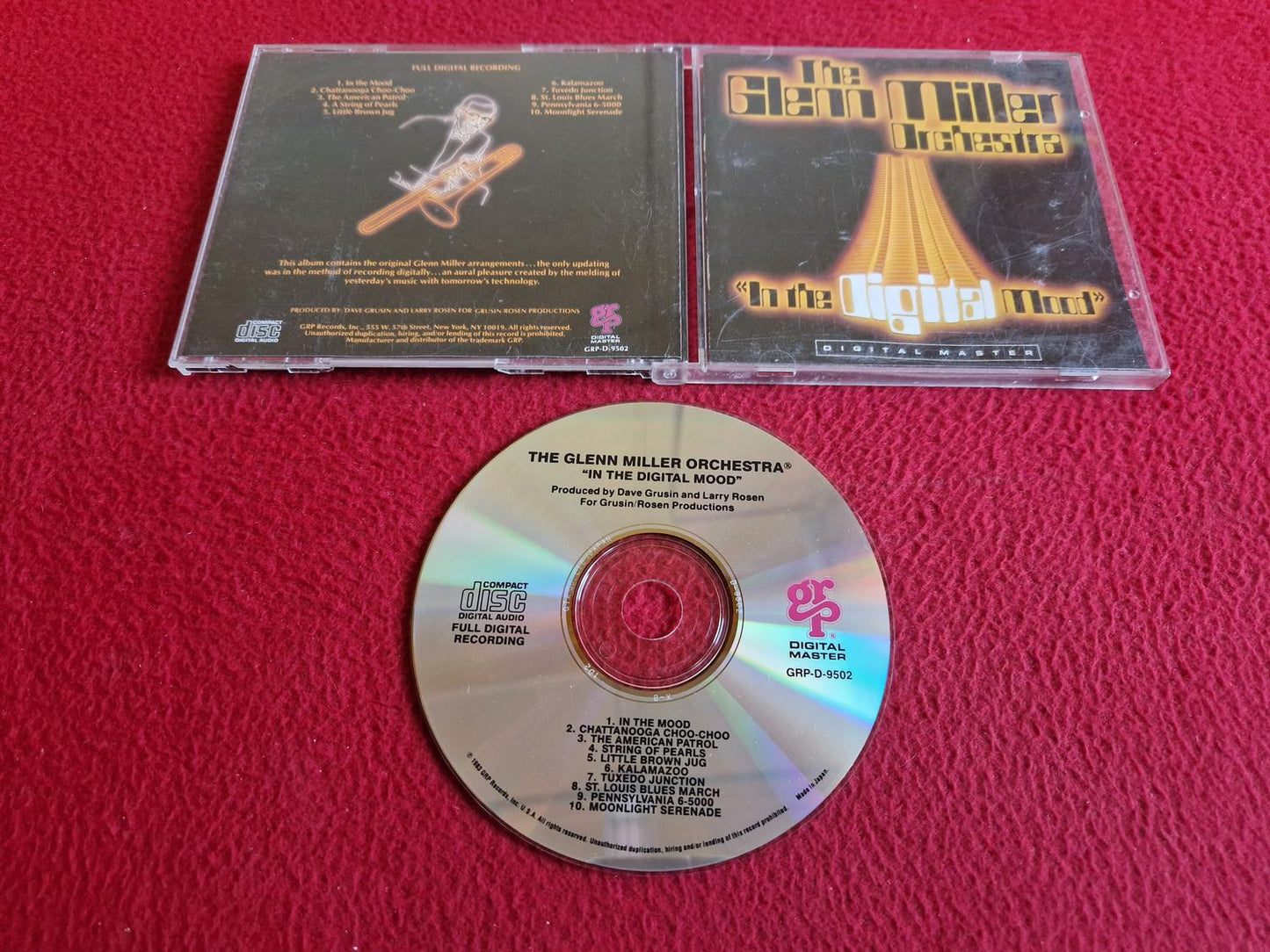 GLENN MILLER THE GLENN MILLER ORCHESTRA IN THE DIGITAL MOOD CD