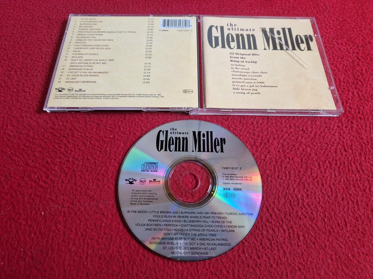 GLENN MILLER THE ULTIMATE CD