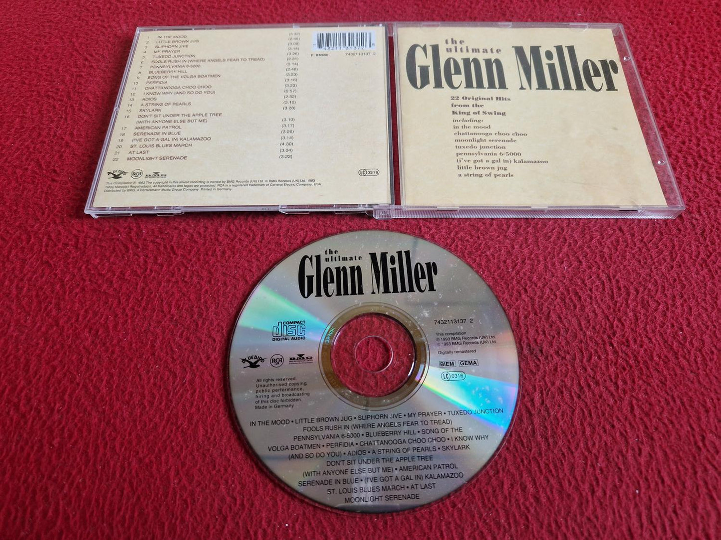 GLENN MILLER THE ULTIMATE CD