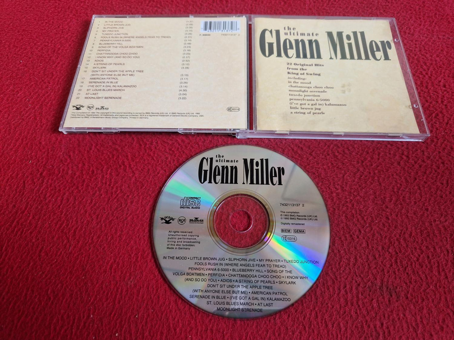 GLENN MILLER THE ULTIMATE CD