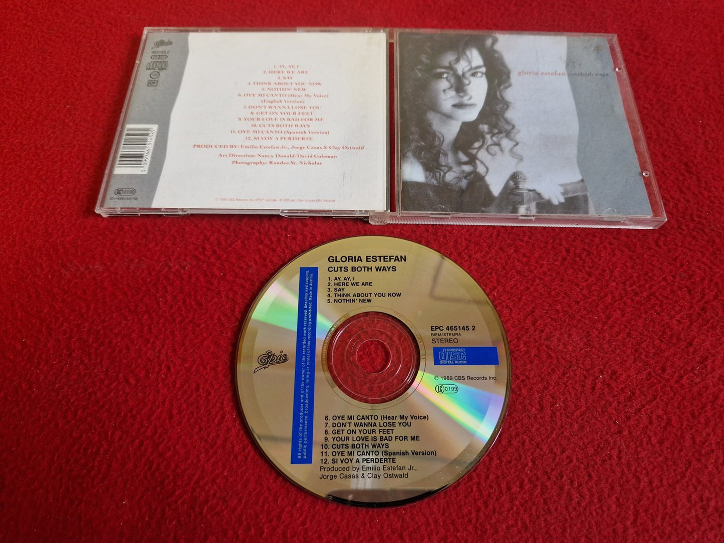 GLORIA ESTEFAN CUTS BOTH WAYS CD