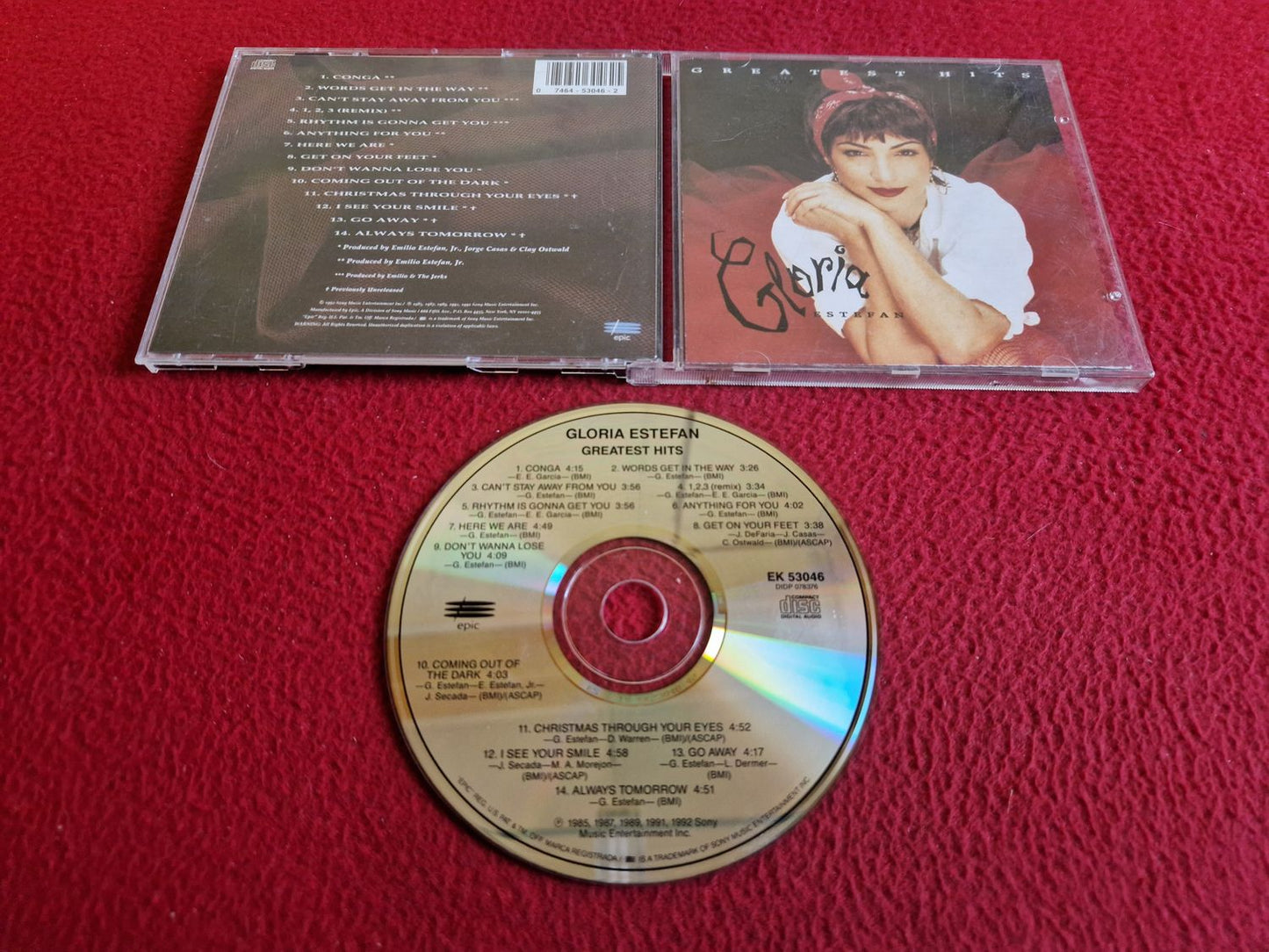GLORIA ESTEFAN GREATEST HITS CD